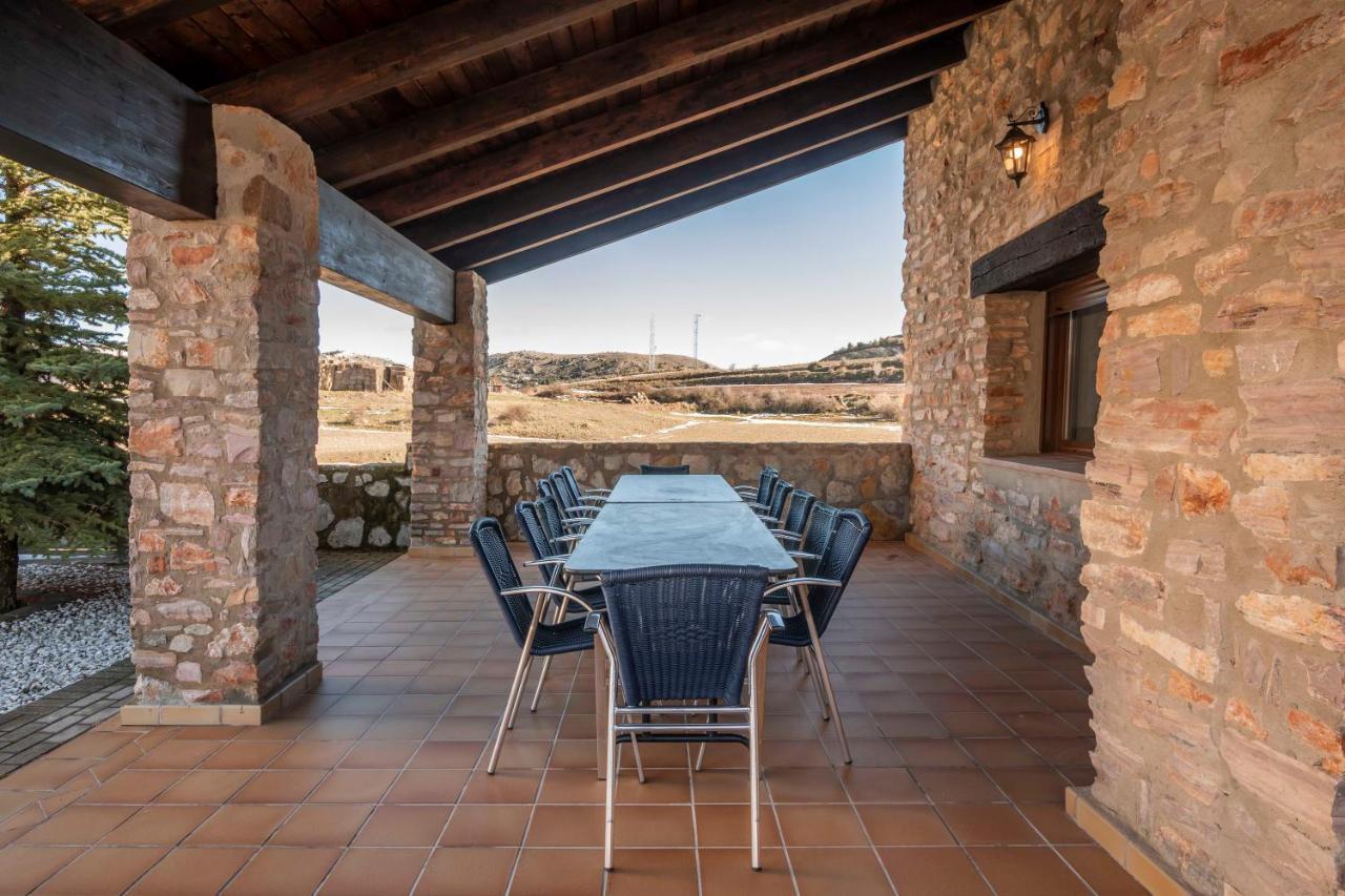 Puerta Del Maestrazgo Guest House Monteagudo del Castillo ภายนอก รูปภาพ